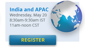 Register for India/APAC Webinar